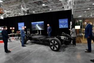 President Biden Visits Rouge Electric Vehicle Center